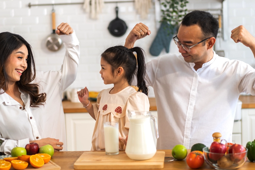 สูตรคำนวณการดื่ม นมโปรตีน ต่อวัน
